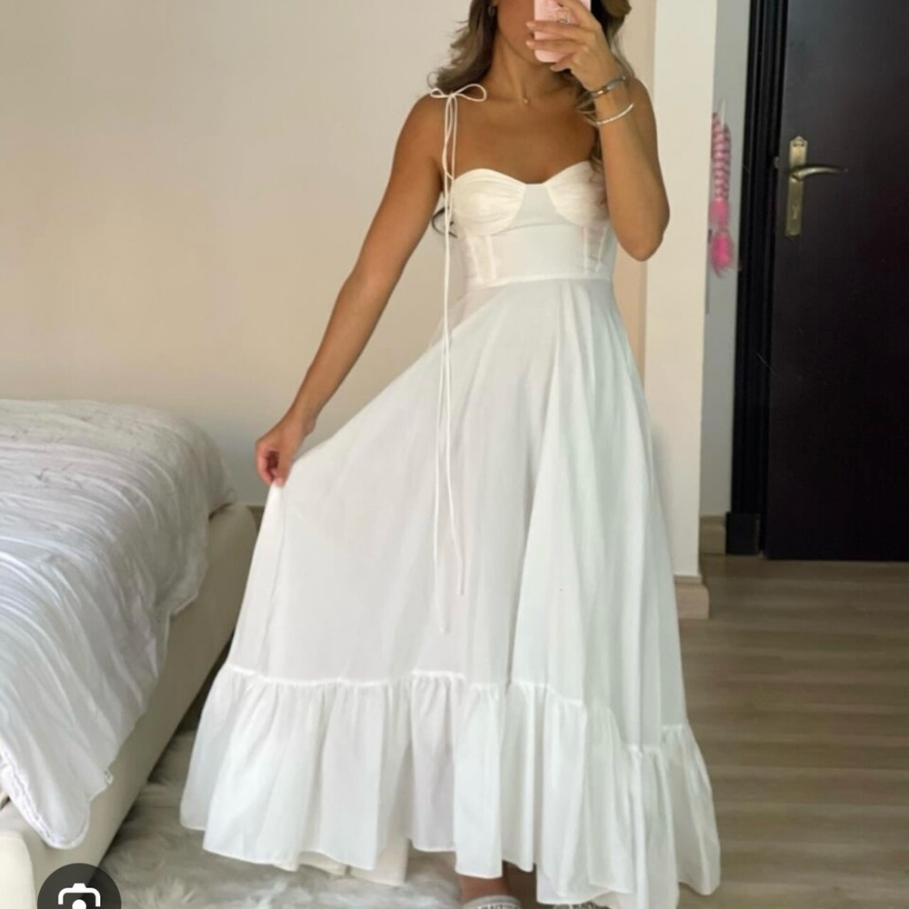 NWT White Maxi Dress sundress
